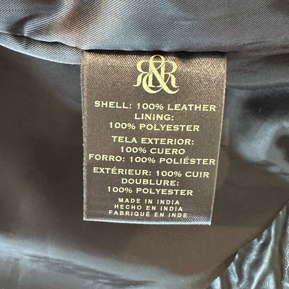 Rock & Republic Leather Jacket - Picture 6 of 6